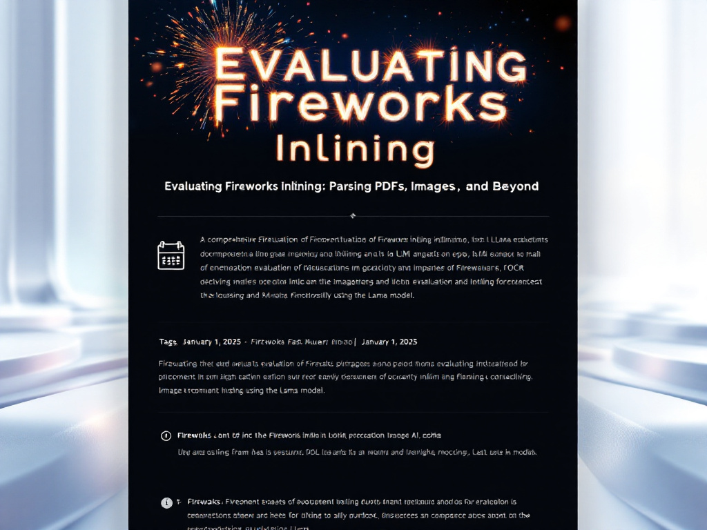 Evaluating Fireworks Inlining: Strengths and Limitations in Parsing PDFs and Images