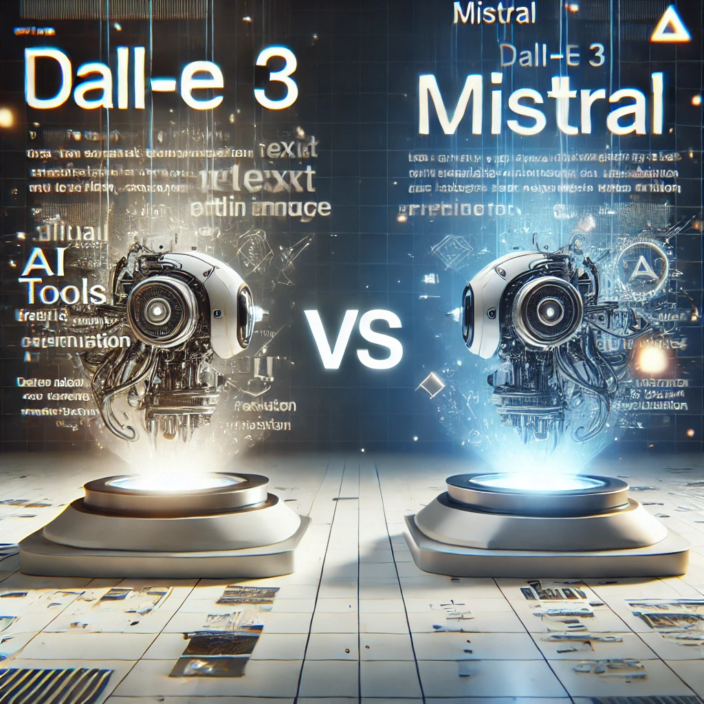 Evaluating Text Precision in AI-Generated Images: A Comparison of DALL-E 3 and Mistral