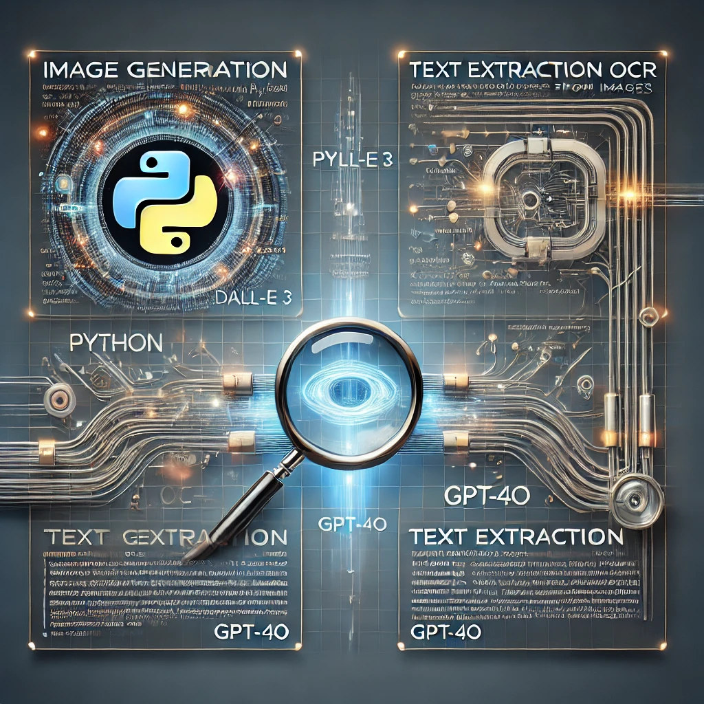 Building Python Scripts: DALL-E 3 Image Generation and GPT-4o OCR with OpenAI